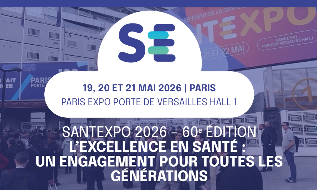 Rendez-vous à SantExpo du 19 au 21 mai 2026 au stand T703
